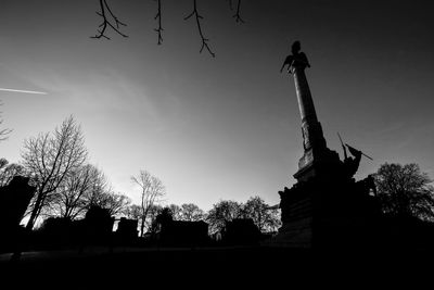 Low angle view of built structure