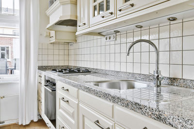 Interior of bathroom