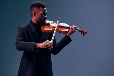 Man playing violin