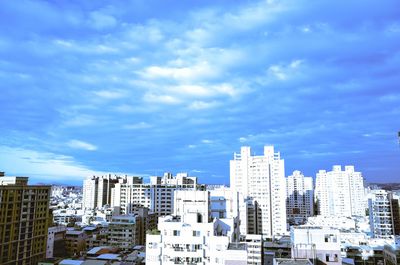 Cityscape against sky