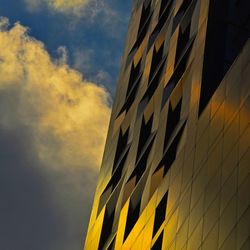 Low angle view of building against sky