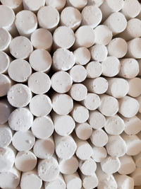 Full frame shot of potatoes