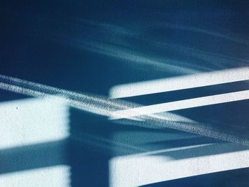 Close-up of sunlight falling on wall