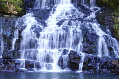 View of waterfall