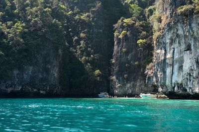 Scenic view of calm sea