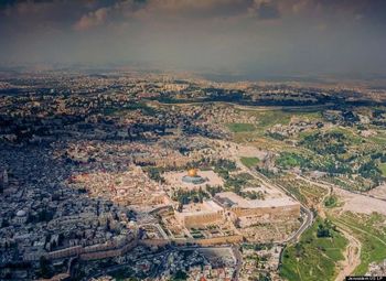 Aerial view of cityscape