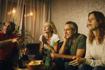 Group of people in restaurant