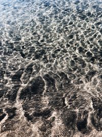 Full frame shot of rippled water