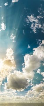 Low angle view of clouds in sky