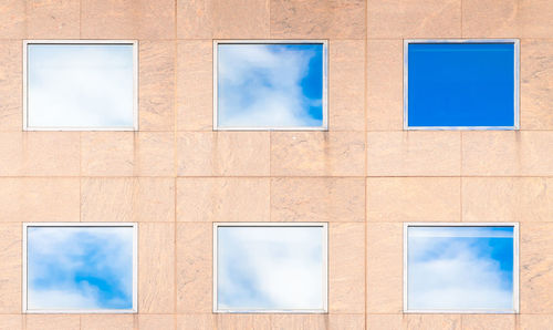 Full frame shot of blue sky