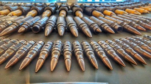 Close-up of bullets