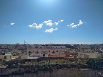 Cityscape against sky