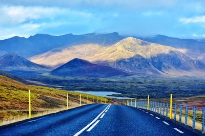 Road trip to grundarfjordur in iceland