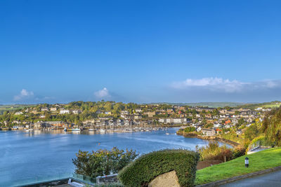 View of kinsale from mouth of the river bandon, ireland