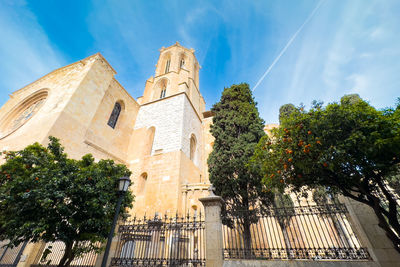 Low angle view of building against sky