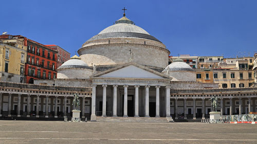 Basilica of san francesco di paola in naples