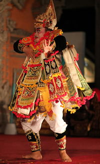 Balinese dance  performance in ubud
