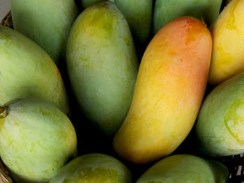 Full frame shot of fruits for sale at market stall