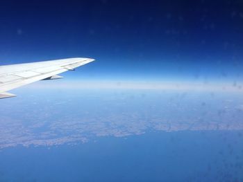 Aerial view of cloudscape