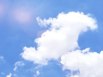 Low angle view of clouds in sky