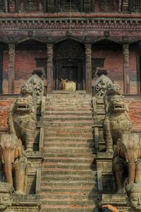 View of an old building