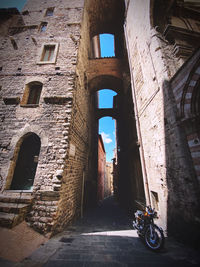 Street amidst buildings in city