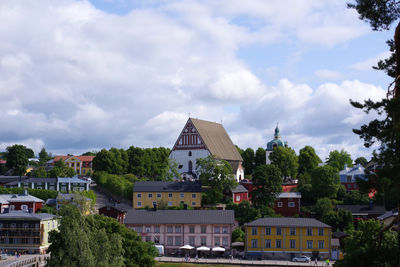 Porvoo's cathedral where i had the chance to listen to an organ concert