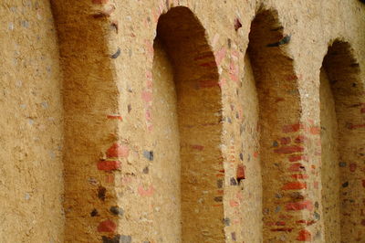 Full frame shot of weathered wall