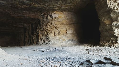 Entrance of cave