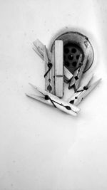High angle view of camera