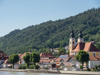 River cruising on the danube in austria