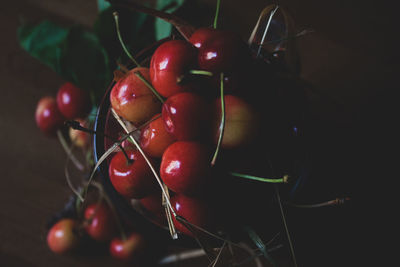 Close-up of cherries