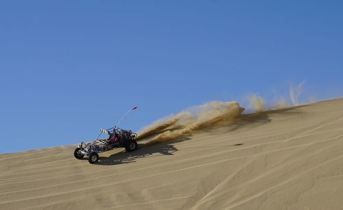 Rail ripping the dunes 