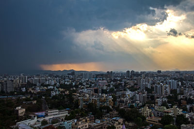 Aerial view of cityscape