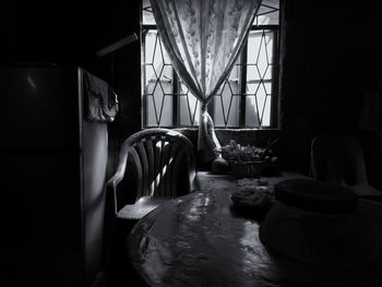 Chairs and table at home