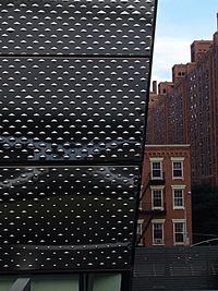 Low angle view of building against sky