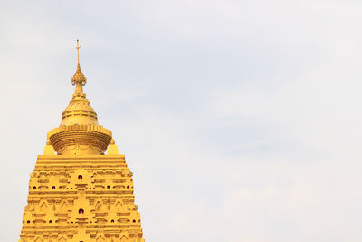 Low angle view of a temple