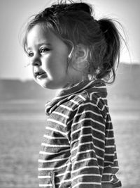 Close-up portrait of girl