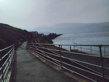 Panoramic view of sea against sky