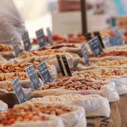 Close-up of food for sale at market