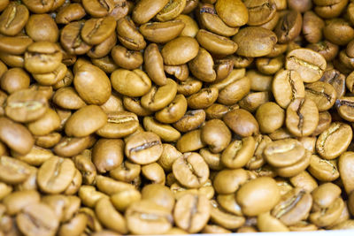 Full frame shot of coffee beans