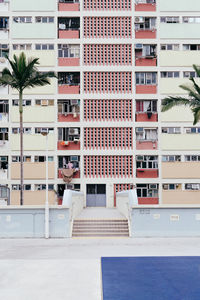 Residential buildings in city