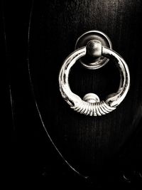 Close-up of door knocker