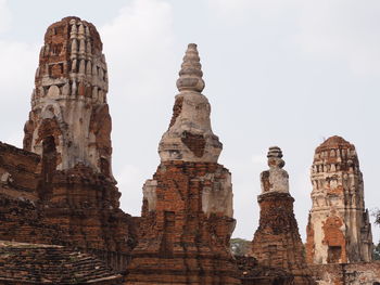 Low angle view of a temple