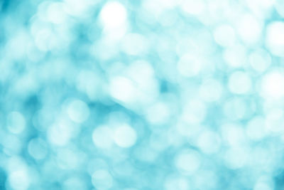 Defocused image of lights