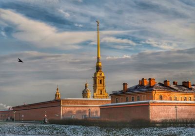 Peter and paul fortress in saint petersburg