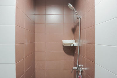 Close-up of shower