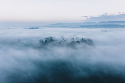 Scenic view of cloudscape against sky