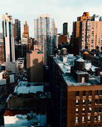 Cityscape against sky