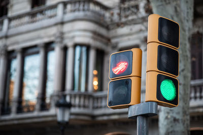 Low angle view of road signs